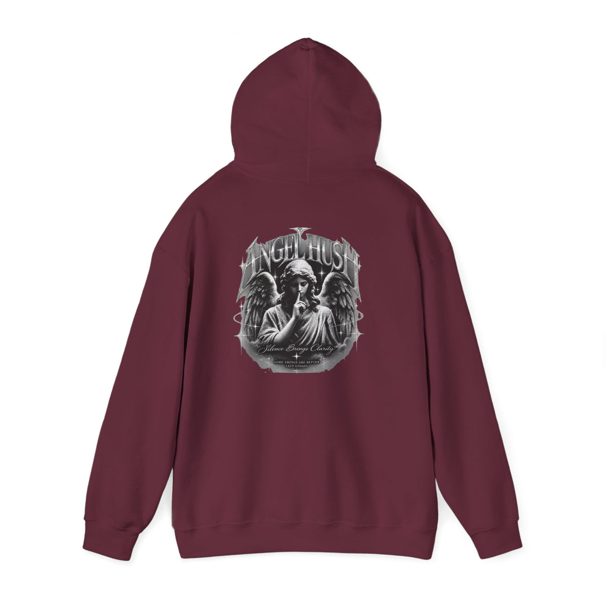Graphic Hoodie — Gothic Angel Pullover