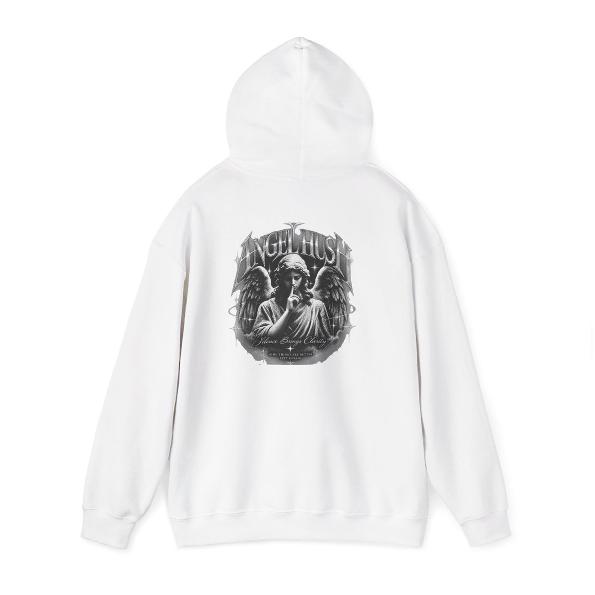 Graphic Hoodie — Gothic Angel Pullover