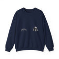 Angel Hush Crewneck Sweatshirt — Retro Gothic Portrait Graphic