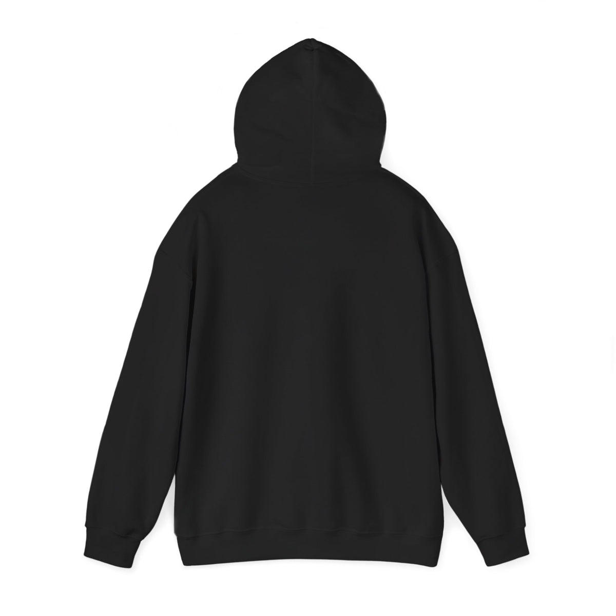 Graphic Hoodie with Gothic Script & Retro Portrait — Casual Streetwear Pullover