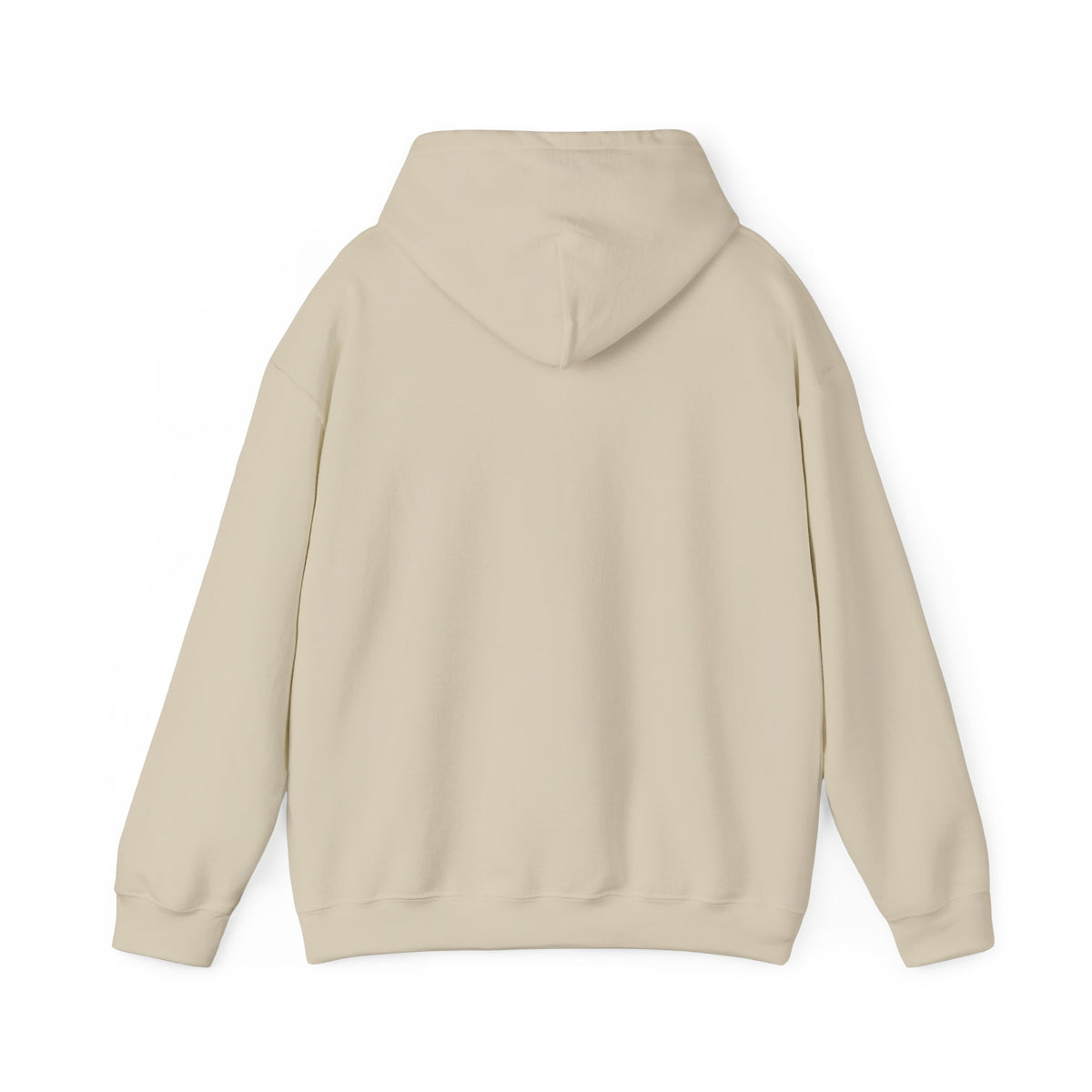 Graphic Hoodie with Gothic Script & Retro Portrait — Casual Streetwear Pullover