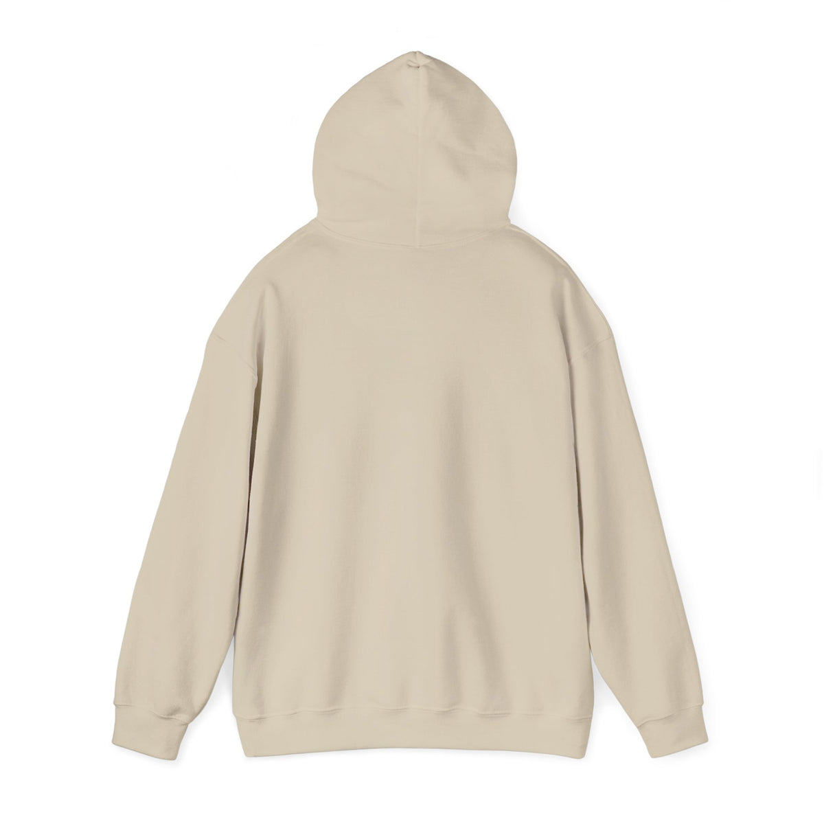 Graphic Hoodie with Gothic Script & Retro Portrait — Casual Streetwear Pullover